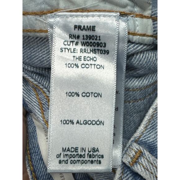 FRAME Denim Women's RF-Release Rigid Le High Straight Denim Jeans - 25 (27x22) - Picture 4 of 7